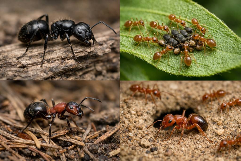 Les variétés de fourmis présentes en France : guide pratique pour reconnaître les espèces communes et invasives
